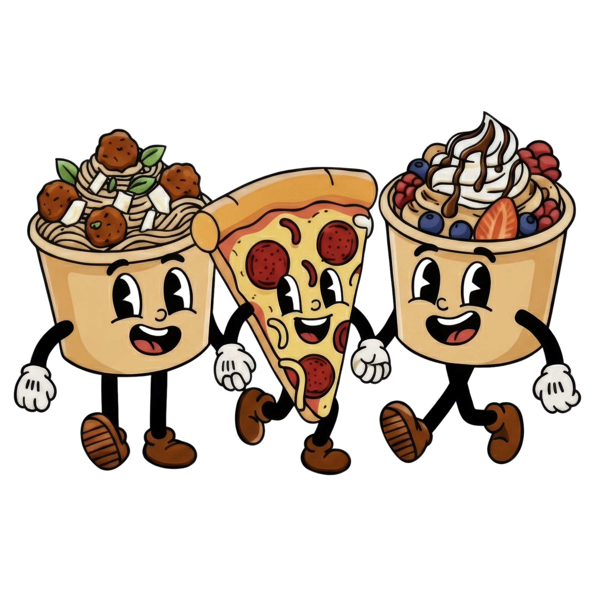 Mascots Patzaloca - Pizzeria artisanale Île de Nantes